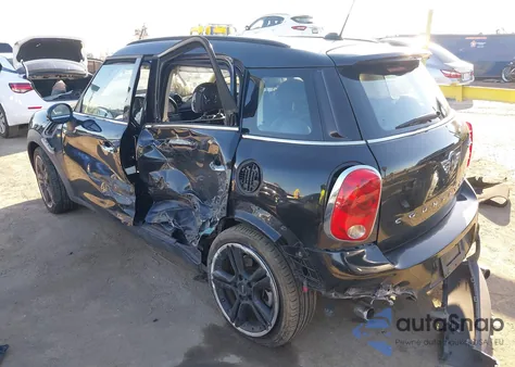 2013 Mini Countryman Cooper S z USA, uszkodzony, nr VIN WMWZC3C57DWP22928